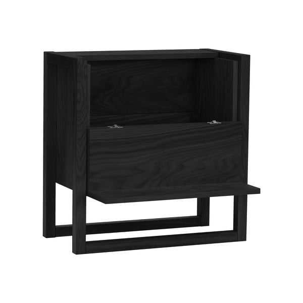 Dulap pentru vinuri din stejar negru 59x60 cm NewEst - Woodman-image-2