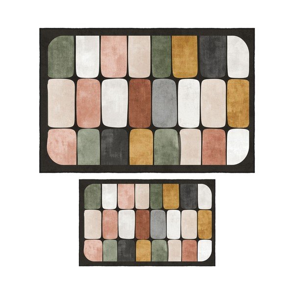 Covorașe de baie 2 buc. 60x100 cm – Foutastic