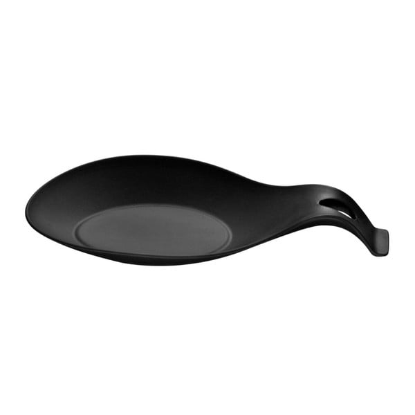 Lingură din silicon pentru gătit Premier Housewares Zing, negru
