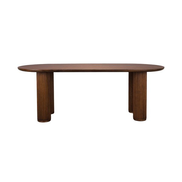 Masă de dining din lemn de stejar 90x220 cm Dean – Dutchbone