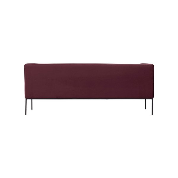 Canapea cu trei locuri Windsor & Co Sofas Neptune, roşu bordeaux-image-3