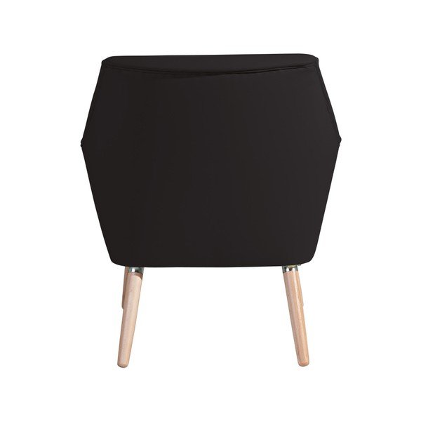 Fotoliu din piele ecologică Max Winzer Alegro, negru-image-3