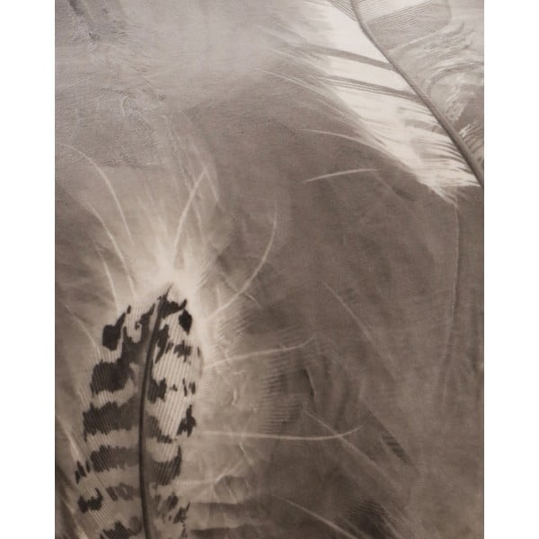 Lenjerie de pat gri din micropluș pentru pat de o persoană 140x200 cm – My House-image-1