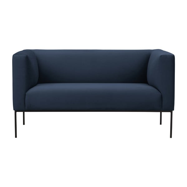 Canapea cu două locuri Windsor & Co Sofas Neptune, albastru închis