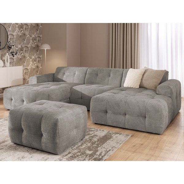Taburet gri Melva – Ropez-image-3
