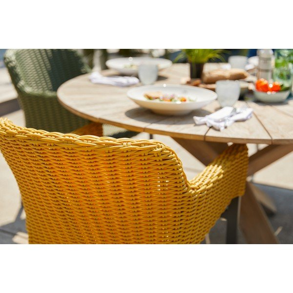 Masă de grădină din lemn de tec Hartman Provence, ø 150 cm-image-3