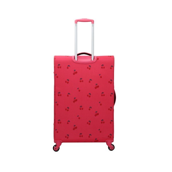 Set 3 trolere cu 4 roți Lollipops Cherry, nuanță magenta-image-2