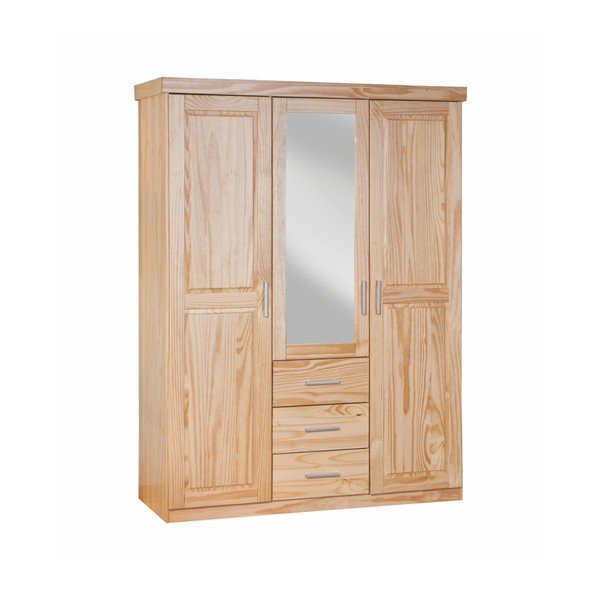 Dulap din lemn masiv de pin Interlink Celso