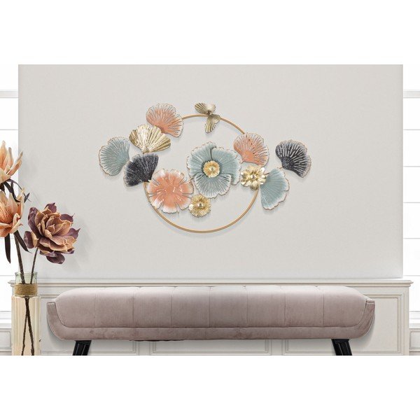 Decorațiune de perete din metal 91x57 cm Sofy - Mauro Ferretti-image-1