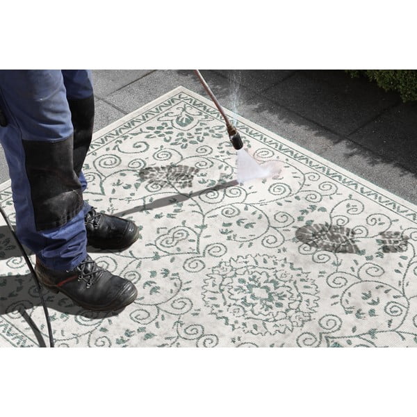 Covor adecvat pentru exterior NORTHRUGS Leyte, 200 x 290 cm, verde-crem-image-4