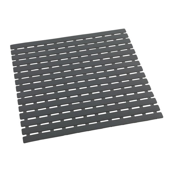 Covoraș pentru cabina de duș Wenko Arinos, 54 x 54 cm, gri închis-image-2