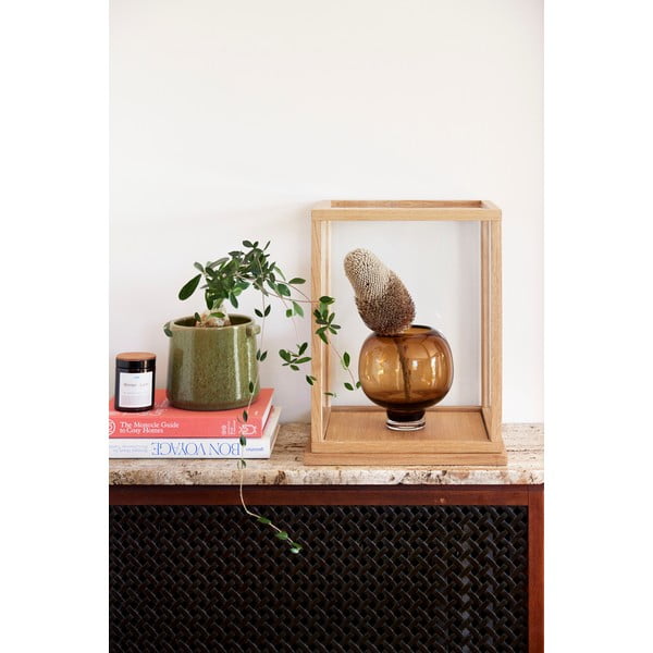 Set 2 ghivece din ceramică Hübsch Herb, verde-image-1