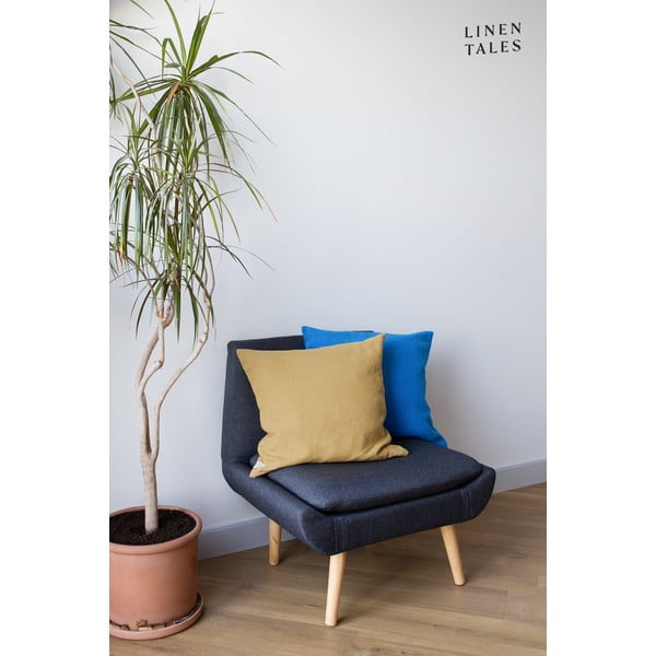 Față de pernă din in 40x40 cm Honey – Linen Tales-image-1