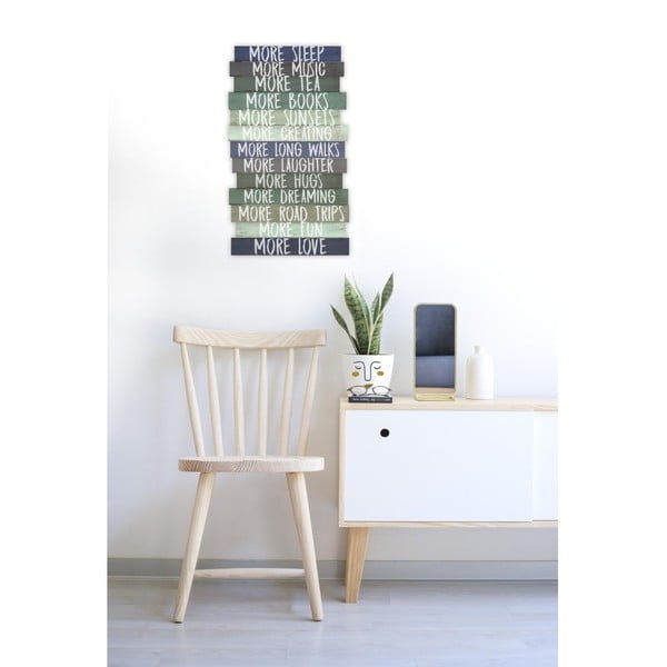 Semn 30x50 cm I Want More – Really Nice Things-image-2