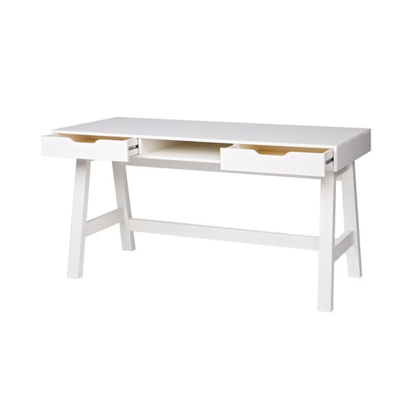 Birou WOOOD Nikki, alb-image-4