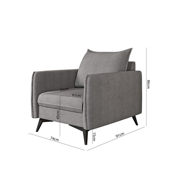 Fotoliu gri Juli Bis – Ropez-image-3