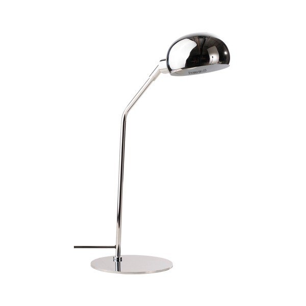 Veioză argintiu-lucios cu structură flexibilă din oțel (înălțime 59 cm) Lincon – Jotex-image-3