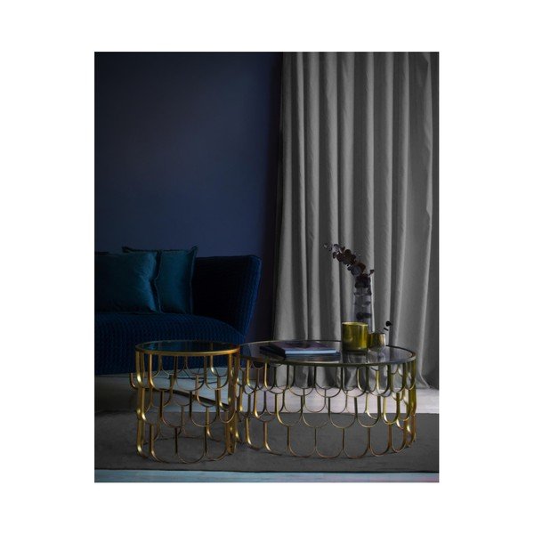 Draperie din catifea Velvet Atelier, 140 x 260 cm, gri-image-2