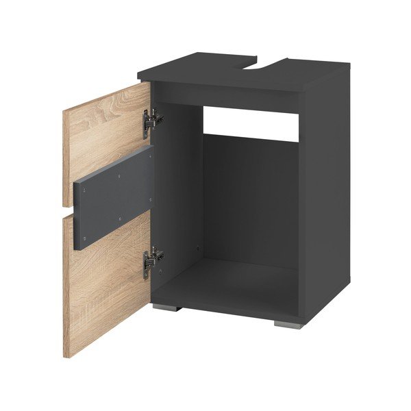 Dulap alb pentru chiuvetă 40x55 cm Wisla - Støraa-image-2