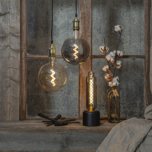 Bec LED E27, cu lumină caldă și intensitate reglabilă 3 W Industrial Vintage – Star Trading-image-1