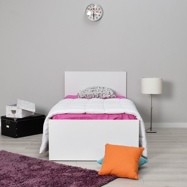 Pat alb 90x190 cm KRY – Kalune Design-image-4