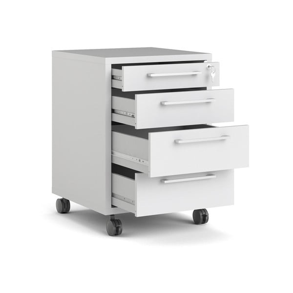 Dulap alb cu încuietoare 48x68 cm Prima – Tvilum-image-4