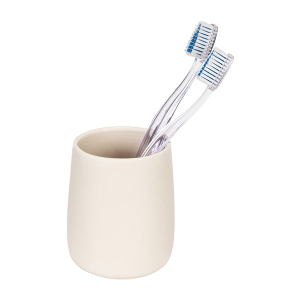 Suport pentru periuța de dinți crem din ceramică Margo – Allstar-image-3