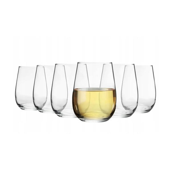 Pahare 6 buc. 350 ml Amber – Hermia