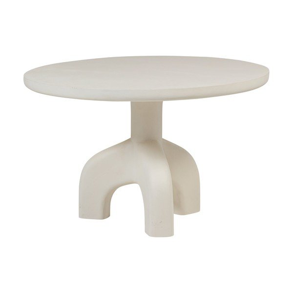 Masă  de grădină rotundă din plastic ø 120 cm Luno – WOOOD