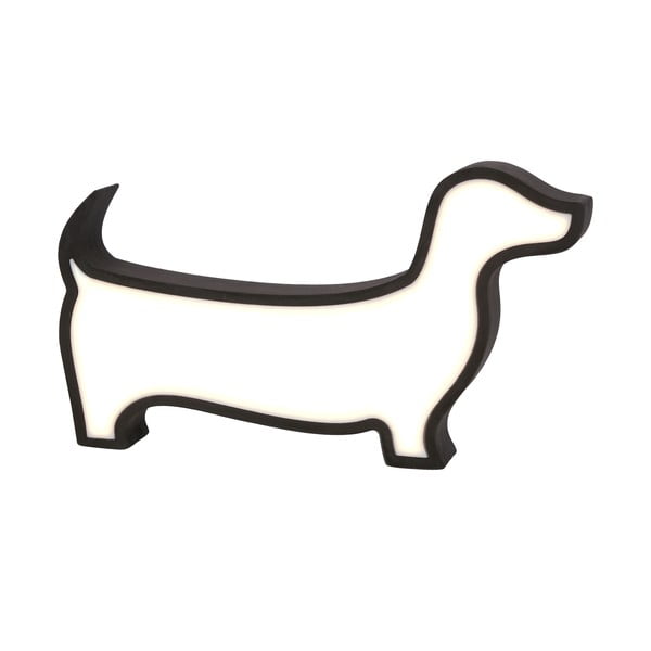 Veioză pentru copii neagră Dog – Candellux Lighting-image-1