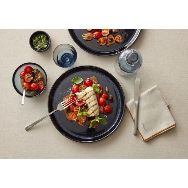 Tacâmuri argintiu-mat din oțel 16 buc. – Bitz-image-1