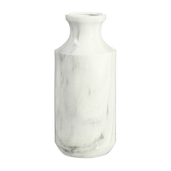 Vază ceramică cu model marmură Ixia Calderon, înălțime 36,5 cm