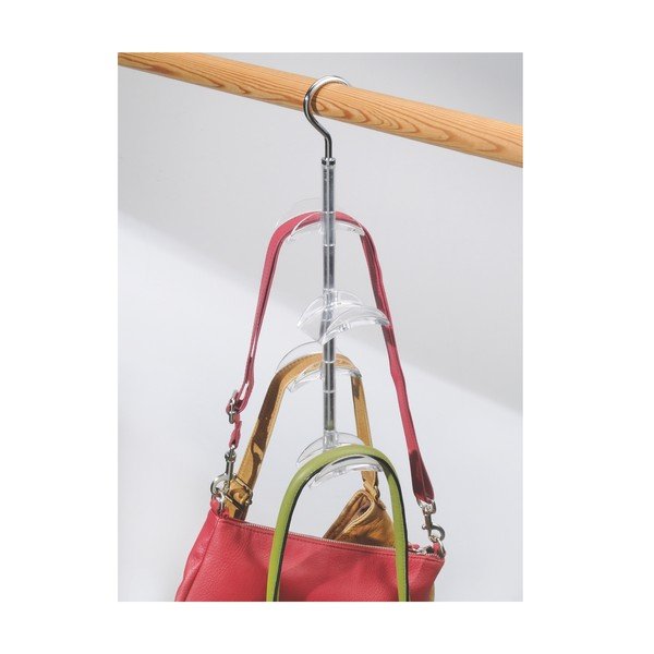 Suport suspendat pentru genți iDesign Zia, înălțime 39,5 cm-image-1
