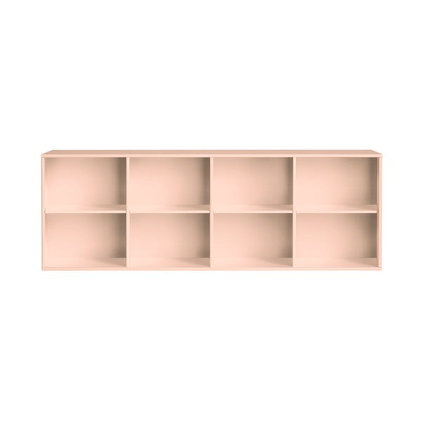 Bibliotecă roz-deschis suspendată 176x61x42 cm Mistral – Hammel Furniture