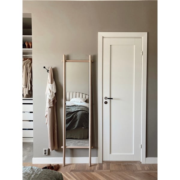 Oglindă de podea cu ramă din lemn 52x5 cm Milford - Rowico-image-1