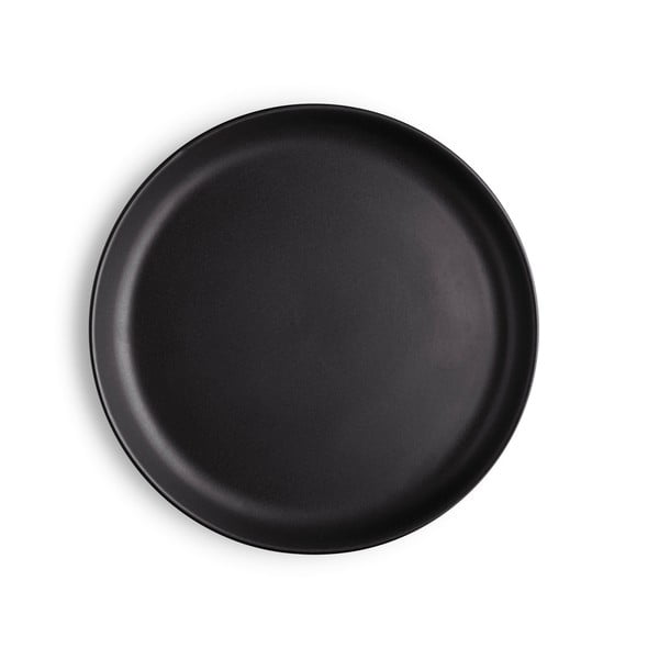Farfurie din gresie Eva Solo Nordic, ø 21 cm, negru