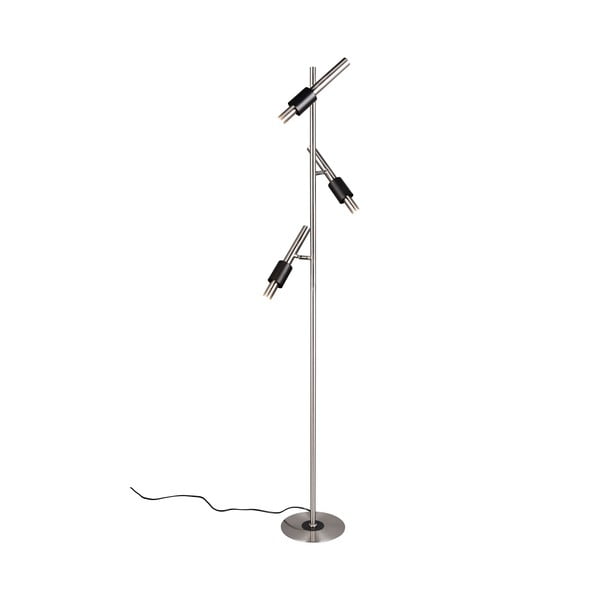 Lampadar negru-argintiu LED (înălțime 150 cm) Ikaris – Trio Select-image-4