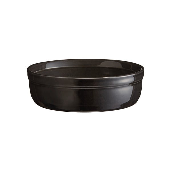 Vas pentru crème brûlée din ceramică Emile Henry, ⌀ 12 cm, negru