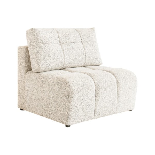 Modul pentru canapea modulară crem Lulu – Miuform
