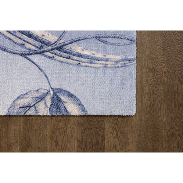 Covor albastru deschis din lână 300x400 cm Talwin – Agnella-image-4