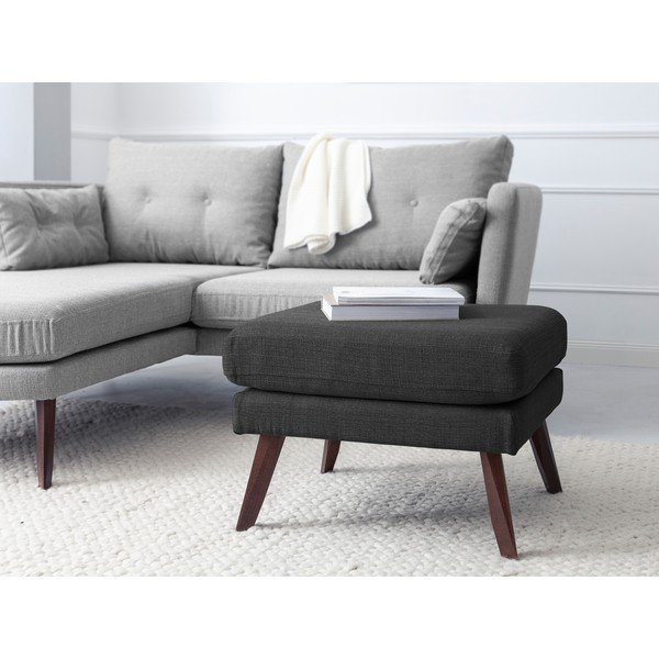 Taburet Mazzini Sofas Elena, gri închis-image-4