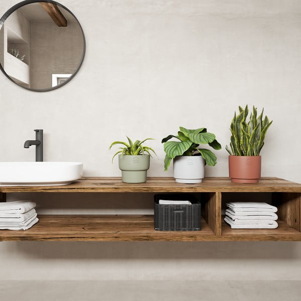 Ghiveci din ceramică făcut manual ø 17 cm Echo – Artevasi-image-4