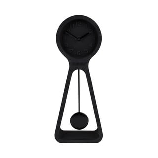 Ceas de masă din beton Zuiver Pendulum, negru