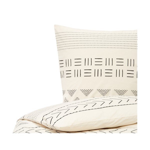 Lenjerie de pat din bumbac Westwing Collection Kohana, 135 x 200 cm-image-2