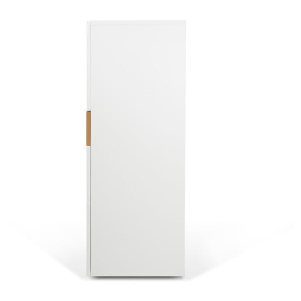 Birou cu dulap Focus White/Oak, 110 x 42 x 109 cm-image-4