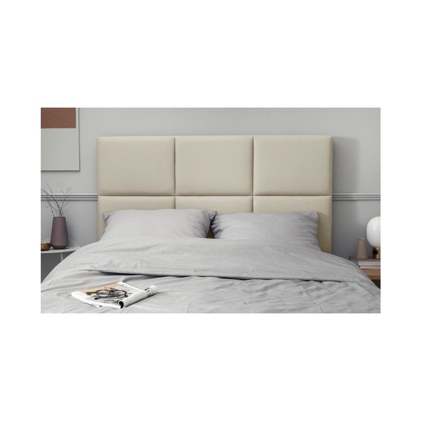 Tăblie tapițată pentru pat THE CLASSIC LIVING Aude, 160 x 120 cm, bej-image-2