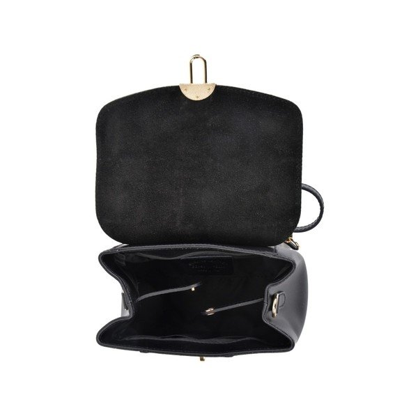 Rucsac din piele Isabella Rhea Carmit, negru-image-4