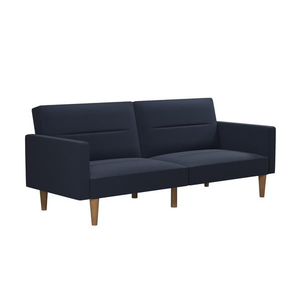 Canapea extensibilă Mainstays, albastru închis-image-2