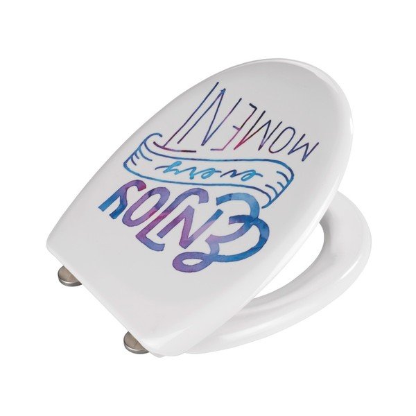 Capac WC cu închidere lentă Wenko Enjoy, 45 x 38 cm-image-2