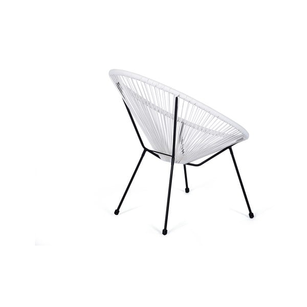 Fotoliu de grădină alb din metal/din plastic Avocado Comfort – Bonami Selection-image-3